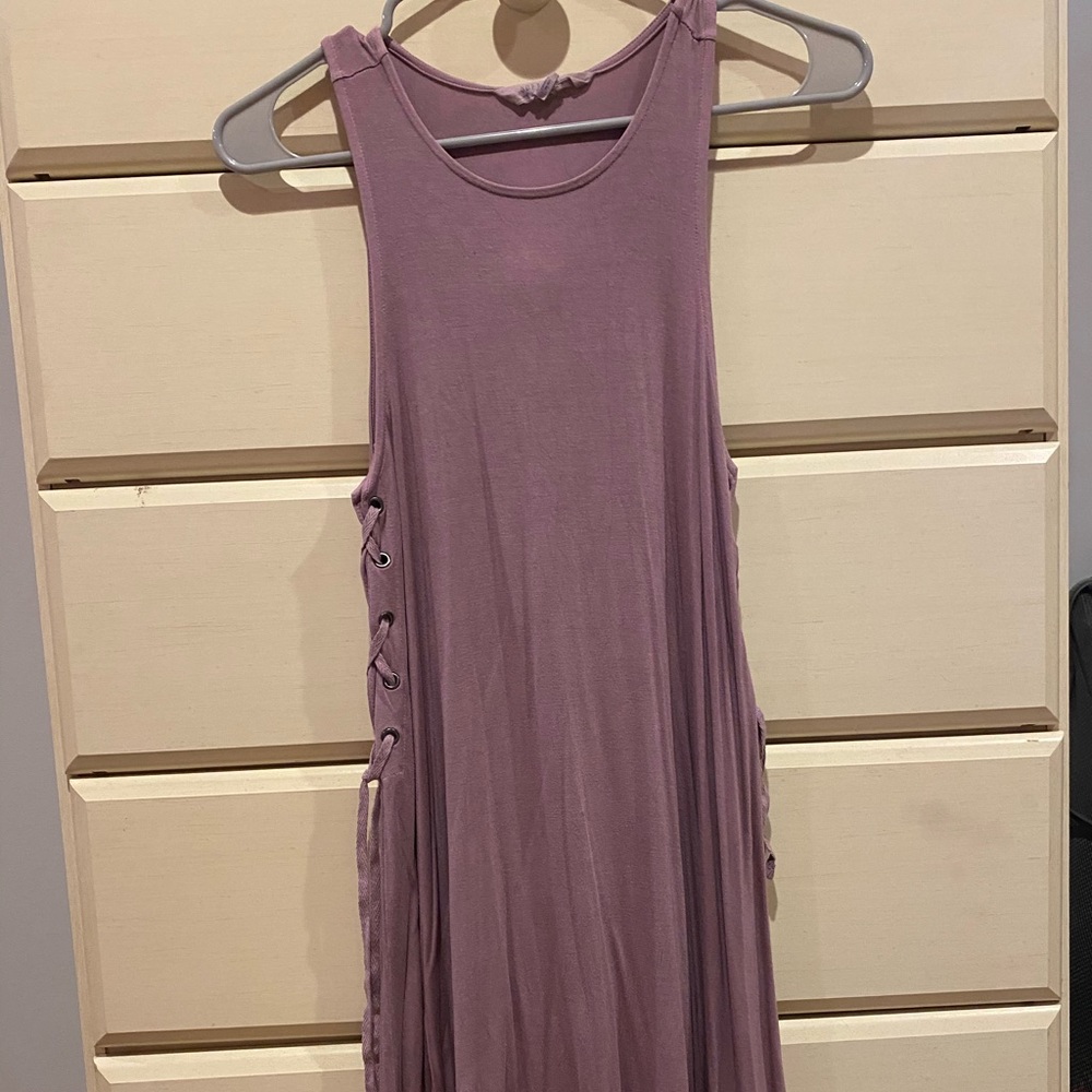 Purple dress